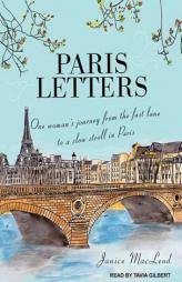 Paris Letters by Janice MacLeod Paperback Book