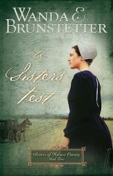 A Sister's Test (Sisters of Holmes County #2) by Wanda Brunstetter Paperback Book