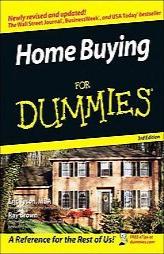 Home Buying For Dummies 3rd Edition (For Dummies (Lifestyles Audio)) by Eric Tyson Paperback Book