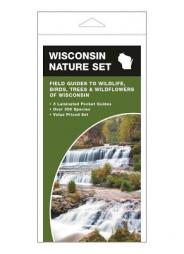 Wisconsin Nature Set: Field Guides to Wildlife, Birds, Trees & Wildflowers of Wisconsin by James Kavanagh Paperback Book