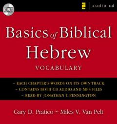 Basics of Biblical Hebrew Vocabulary Audio by Gary Pratico Paperback Book