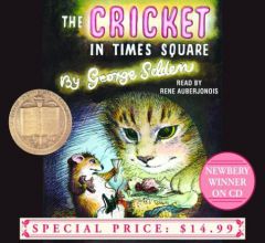 The Cricket in Times Square by George Selden Paperback Book
