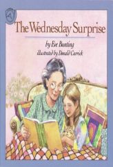 The Wednesday Surprise by Eve Bunting Paperback Book
