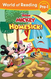World of Reading Mickey Mouse Funhouse: Homesick! by Disney Books Paperback Book