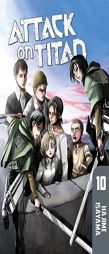 Attack on Titan 10 by Hajime Isayama Paperback Book