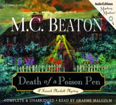 Death of a Poison Pen: A Hamish MacBeth Mystery (Mystery Masters Series) by M. C. Beaton Paperback Book