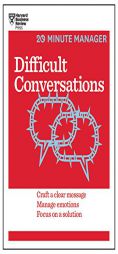 Difficult Conversations (HBR 20-Minute Manager Series) by Harvard Business Review Paperback Book
