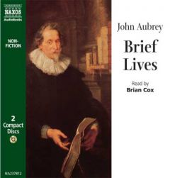 Brief Lives by John Aubrey Paperback Book