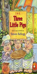The Three Little Pigs by Steven Kellogg Paperback Book