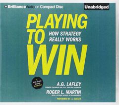 Playing to Win: How Strategy Really Works by A. G. Lafley Paperback Book
