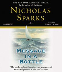 Message in a Bottle by Nicholas Sparks Paperback Book