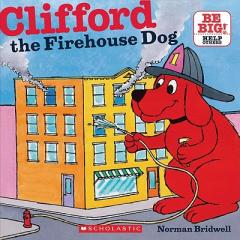Clifford the Firehouse Dog by Norman Bridwell Paperback Book