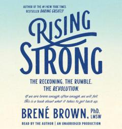 Rising Strong by Brene Brown Paperback Book