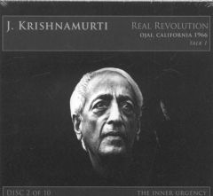 The Real Revolution - Disc 2 of 10: The Inner Urgency by J. Krishnamurti Paperback Book