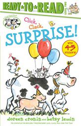 Click, Clack, Surprise! by Doreen Cronin Paperback Book