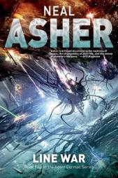 Line War: The Fifth Agent Cormac Novel (5) by Neal Asher Paperback Book