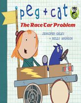 Peg + Cat: The Race Car Problem by Jennifer Oxley Paperback Book