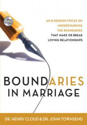 Boundaries in Marriage by Henry Cloud Paperback Book