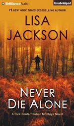 Never Die Alone by Lisa Jackson Paperback Book