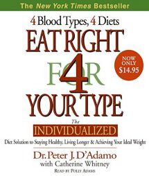 Eat Right for Your Type Low Price by Peter D'Adamo Paperback Book
