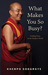 What Makes You So Busy?: Finding Peace in the Modern World by Khenpo Sodargye Paperback Book