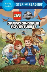Daring Dinosaur Adventures! (LEGO Jurassic World) (Step into Reading) by Random House Paperback Book