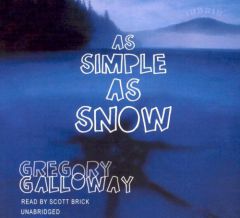 As Simple As Snow by Gregory Galloway Paperback Book