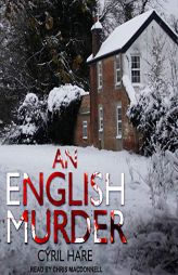 An English Murder by Cyril Hare Paperback Book