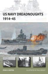US Navy Dreadnoughts 1914-45 (New Vanguard) by Ryan Noppen Paperback Book