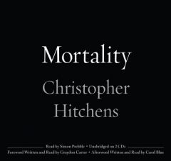 Mortality by Christopher Hitchens Paperback Book