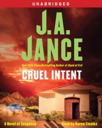 Cruel Intent of Suspense by J. A. Jance Paperback Book