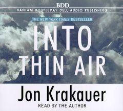 Into Thin Air by Jon Krakauer Paperback Book