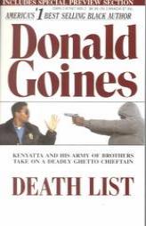 Death List by Donald Goines Paperback Book