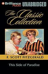 This Side of Paradise by F. Scott Fitzgerald Paperback Book