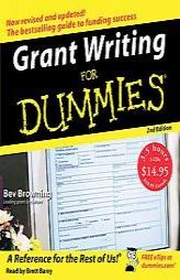 Grant Writing for Dummies 2nd Ed. (For Dummies (Lifestyles Audio)) by Beverly A. Browning Paperback Book