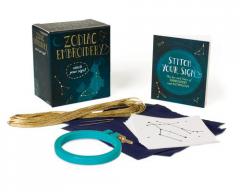Zodiac Embroidery: Stitch Your Sign! (Miniature Editions) by Anna Fleiss Paperback Book