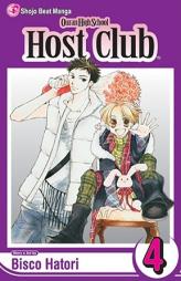 Ouran High School Host Club, Volume 4 by Bisco Hatori Paperback Book