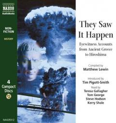 They Saw It Happen by Matthew Lewin Paperback Book