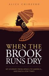 When the Brook Runs Dry: My Journey From Africa to America... and Back a Few Times by Alice Chidzero Paperback Book