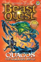 Beast Quest: 86: Quagos the Armoured Beetle by Adam Blade Paperback Book