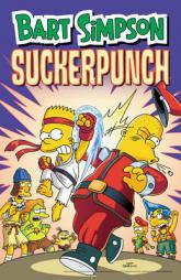 Bart Simpson Sucker Punch by Matt Groening Paperback Book