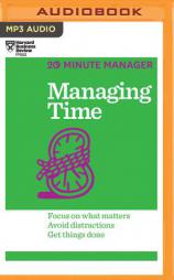 Managing Time (HBR 20-Minute Manager Series) by Harvard Business Review Paperback Book