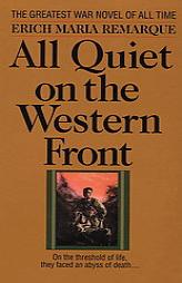 All Quiet on the Western Front by Erich Maria Remarque Paperback Book