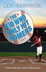 The Kid Who Only Hit Homers by Matt Christopher Paperback Book