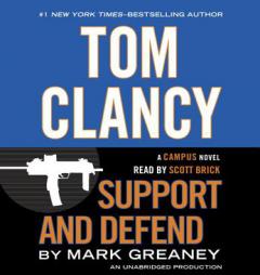 Tom Clancy Support and Defend by Mark Greaney Paperback Book