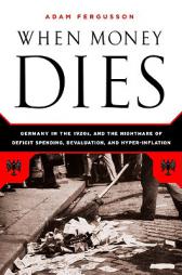 When Money Dies: The Nightmare of Deficit Spending, Devaluation, and Hyperinflation in Weimar Germany by Adam Fergusson Paperback Book