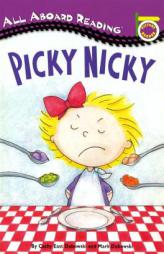 Picky Nicky: A Picture Reader with 24 Flash Cards (All Aboard Reading) by Cathy East Dubowski Paperback Book