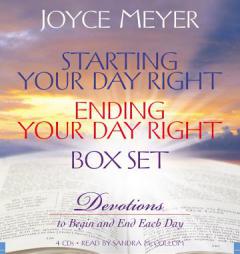 Starting Your Day Right/Ending Your Day Right Box Set by Joyce Meyer Paperback Book