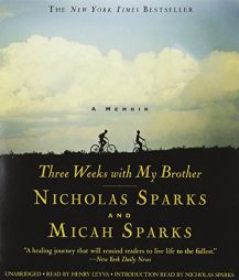 Three Weeks with My Brother by Nicholas Sparks Paperback Book