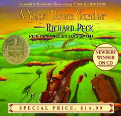 A Year Down Yonder by Richard Peck Paperback Book
